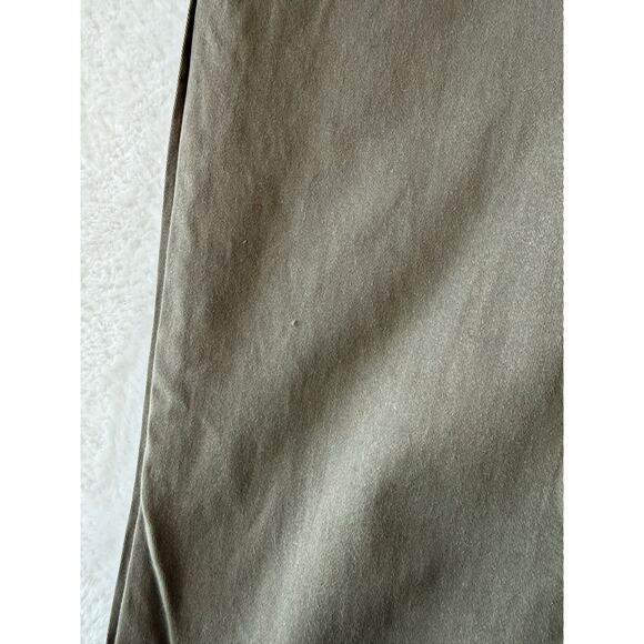 Democracy Womens Pants Size 10 Gray Workpants Chino Style Stretch Slit Pocket - Picture 7 of 12